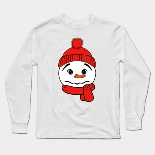 Winter Snowman Long Sleeve T-Shirt